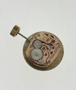 MAQUINA OMEGA 485 CON TIJA Y CORONA FUNCIONANDO - Imagen 1 de 2