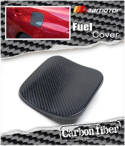Dry Carbon Fiber Gas Cap Fuel Door Cover fit for Mitsubishi Evolution X EVO 10 - Picture 1 of 1