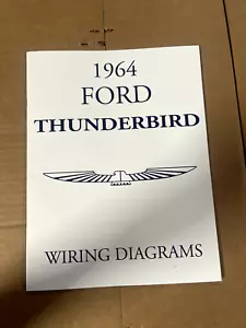 1964 FORD THUNDERBIRD WIRING DIAGRAM BOOKLET - Picture 1 of 1