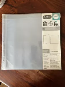 We R Memory Keepers Ring Albums Made Easy #50129-9, 5 Ring Page Protectors 12x12 - Picture 1 of 10