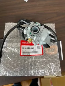GENUINE HONDA OEM QR50 QR 50 Carburetor 16100-GF8-033 - Picture 1 of 12