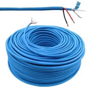 Câble coaxial Mini RG59 100m vidéo et alimentation combinée 75 Ohm 4K Ultra H... - Photo 1/9