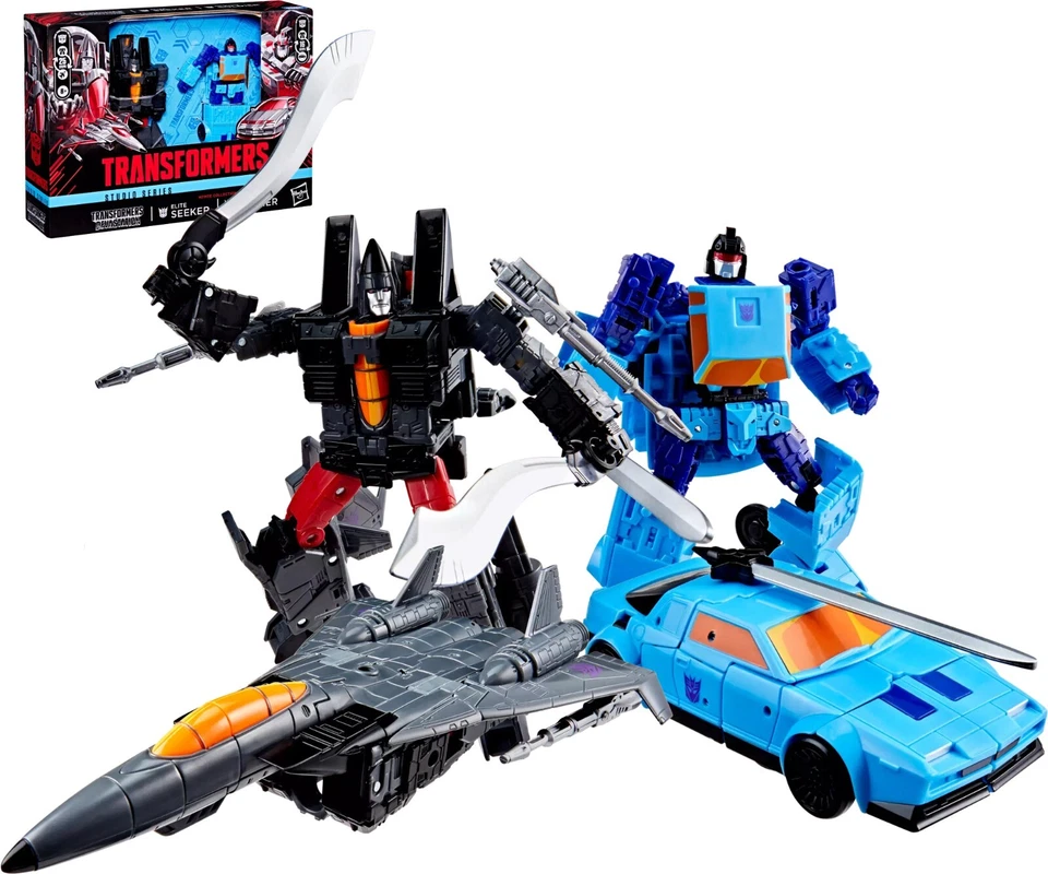 Transformers Studio Series MTMTE Deluxe Elite Seeker Ground Soldier 2pc IN HAND - Image 1 of 4