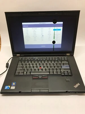 Lenovo ThinkPad T510 15" Intel Core i5 4GB RAM 128GB SSD Linux Mint Cracked - DW - Image 1 of 4