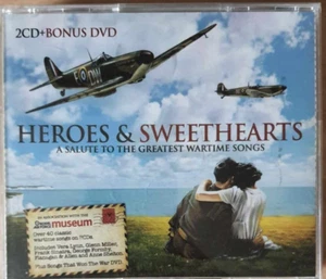 Heroes and Sweethearts Double CD and DVD Album Royal Air Force Museum - Picture 1 of 2