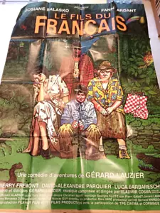 AFFICHE FILM CINEMA LE FILS DU FRANCAIS GERARD LAUZIER ILLUSTRE MOEBIUS 1999 - Picture 1 of 2