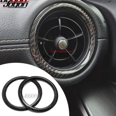 For Lexus RC300 RC350 RC F AWD 22+ Carbon Dash Side Air Conditioner Outlet Cover - Image 1 of 4