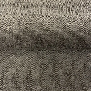 924. Tela de tapicería de chenilla gris oscuro lisa. Precio por 1/2 metro - Imagen 1 de 4
