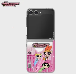 GALAXY Z FLIP6 Power Buffet Girl Pink Slim Impression Case for Galaxy Z Flip6 - Picture 1 of 2