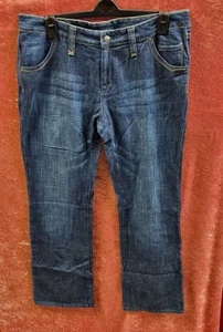 Kangol Blue Jeans size 16 SB04 - Picture 1 of 5