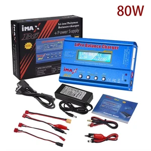 80W Multi-function Charger For Lipo Li-ion LiFe NiMh Ni-Cd PB Battery RC Balance - Picture 1 of 22