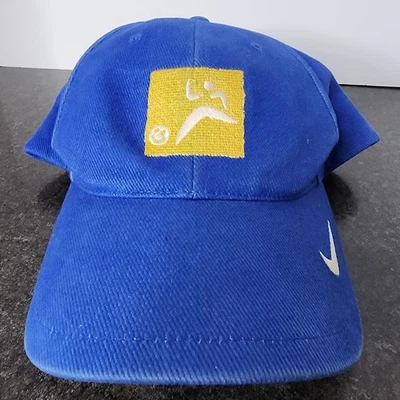 Gorra de fútbol americano azul para hombre Sydney 2000 Olympics con espalda a presión Nike Foto 1 de 4