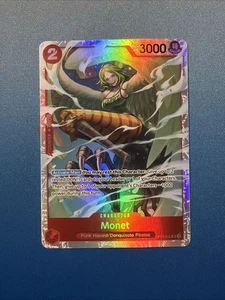 Monet OP10-016 SR ONE PIECE Tcg gioco di carte quasi nuovo - Foto 1 di 2