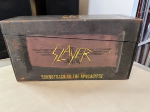 Slayer "Soundtrack To The Apocalypse" Ammo Box Set Complete 4 CDs 1 DVD Inserts - Picture 1 of 7