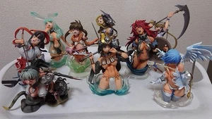 Queen'S Blade Figure 9 Pieces Set - Picture 1 of 10