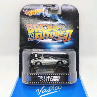 Hot Wheels Retro Entertainment Back To The Future II 2 Time Machine Hover Mode  - Image 1 of 4