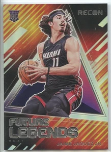 2023-24 Panini Recon Future Legends Jaime Jaquez Jr. #5 Miami Heat (RC) - Imagen 1 de 2