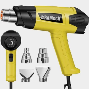 ROMECH Pistola Termica, Riscaldamento Rapido Resistente, Controllo Variabile 120~1200 Gradi -NO SCATOLA - Foto 1 di 4