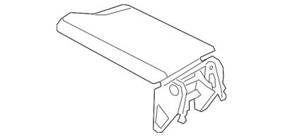 Genuine Volkswagen Armrest 17A-864-207-B-YGD - Image 1 of 2