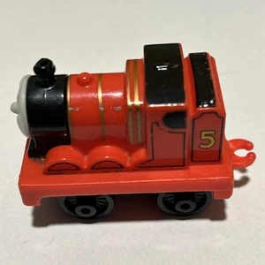 Thomas the Train & Friends JAMES 4 Wheel Engine #5 Plastic Toy Mattel - Picture 1 of 8