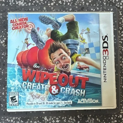 WIPEOUT CREATE & CRASH NINTENDO 3DS  - Image 1 of 3