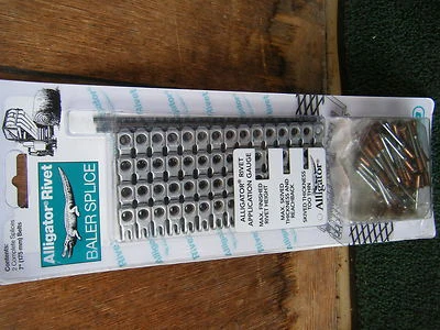 Round Hay Baler Belt repair rivet 7" lace Splice Flexco Alligator ARJ7/175