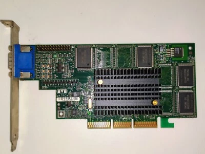 Matrox Millenium G400 G4+M4A 16G AGP Video Card Collection - Image 1 of 4
