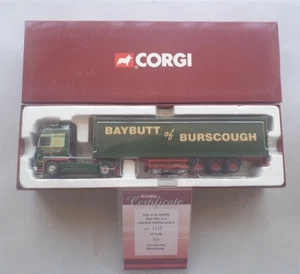 Corgi CC14101 DAF 105 Box Trailer W Baybutt Ltd - Picture 1 of 2