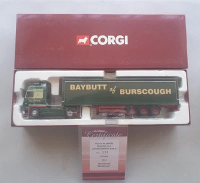 Corgi CC14101   DAF 105 Box Trailer    W Baybutt Ltd - Image 1 of 2
