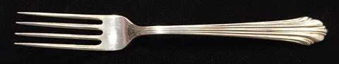 Sterling Silver Flatware - Stieff Homewood Regular Fork Cover