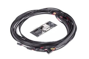 Alphacool Front I/O-Panel mit USB 2.0 und Kabelsatz für Servergehäuse - Bild 1 von 4