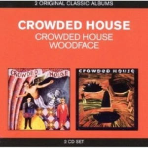 CROWDED HOUSE - CLASSIC ALBUMS (2IN1 U.A. WOODFACE) 2 CD NEW! POP ROCK - Picture 1 of 1
