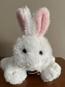 Webkinz White Bunny Rabbit HM078 No Code - Picture 1 of 7
