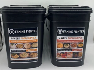Famine Figther 4-Week Emergency Food Supply - 284 Servings - 30 Days - Picture 1 of 6