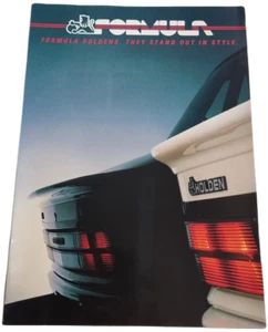 New Original Holden Formula VL Sales Brochure 8 Page Commodore Astra Camira 1986 - Picture 1 of 5