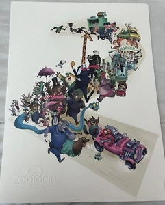 D23 Expo 2024 WALT DISNEY ANIMATIONSSTUDIOS Zootopia 2 Poster - Bild 1 von 4