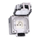 Outdoor Socket IP66 Waterproof Wall Mounted Power Outlet Box French ESA AUS