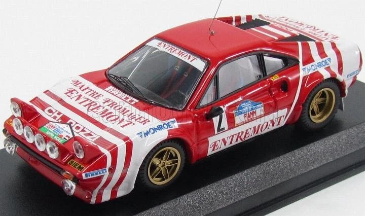 Best Ferrari 308 GTB #2 Entremont Winner Targa Florio 1981 1/43 9628