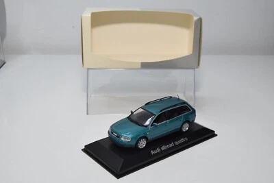B38 1:43 MINICHAMPS AUDI A6 AVANT ALLROAD VERDE CONCESSIONARIO NUOVO CON SCATOLA - Immagine 1 di 4