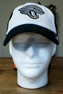 Women's NFL Team Apparel Jacksonville Jaguars Bedazzled Logo Adjustable Dad Hat - Picture 1 of 11