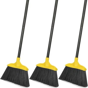 US Shipping,3 Outdoor Heavy Duty Indoor Commercial Broom 54 in. for Patio Garage - Picture 1 of 6