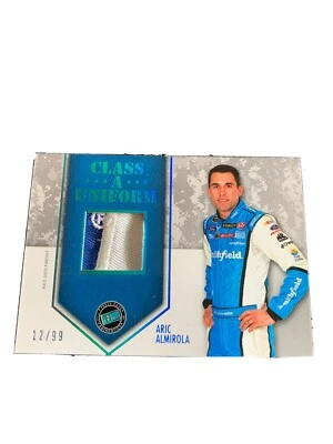 Aric Almirola 2014 Press Pass two colored swatch /99 - Image 1 of 3
