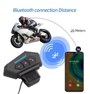 T2 Bluetooth 4.2 Motorcycle Helmet Headsets Headphone BT Wireless Moto Stereo - Picture 1 of 7