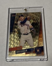 2019 Topps Finest Alex Bregman Superfractor 1/1 #92 Astros