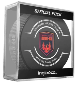 AHL Coachella Valley Firebirds Inaugural Season 2022-23 Official Game Puck - NEW - Picture 1 of 4
