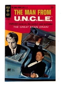 MAN FROM UNCLE 14 (VF-) THE BRAIN DRAIN AFFAIR * - Picture 1 of 2