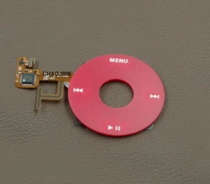 Cavo Flex Pulsante Click Wheel Ricambio per Apple iPod Video 5 5G 5° ROSSO - Foto 1 di 1