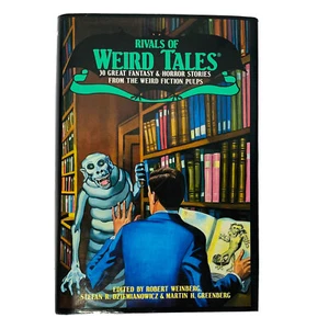 Rivals of Weird Tales by Martin Greenberg Ed Cartier (Hardcover) Pulp Fantasy - Picture 1 of 12