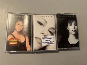 Mariah Carey Cassette Tapes x3 1990 Australian Editions, Music Box Daydream - Picture 1 of 3
