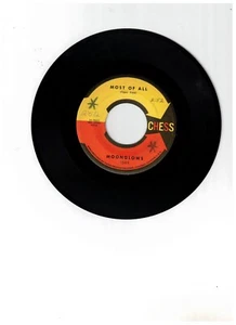 Moonglows DOO WOP 45 (CHESS 1589) Most Of All/She's Gone - Picture 1 of 2